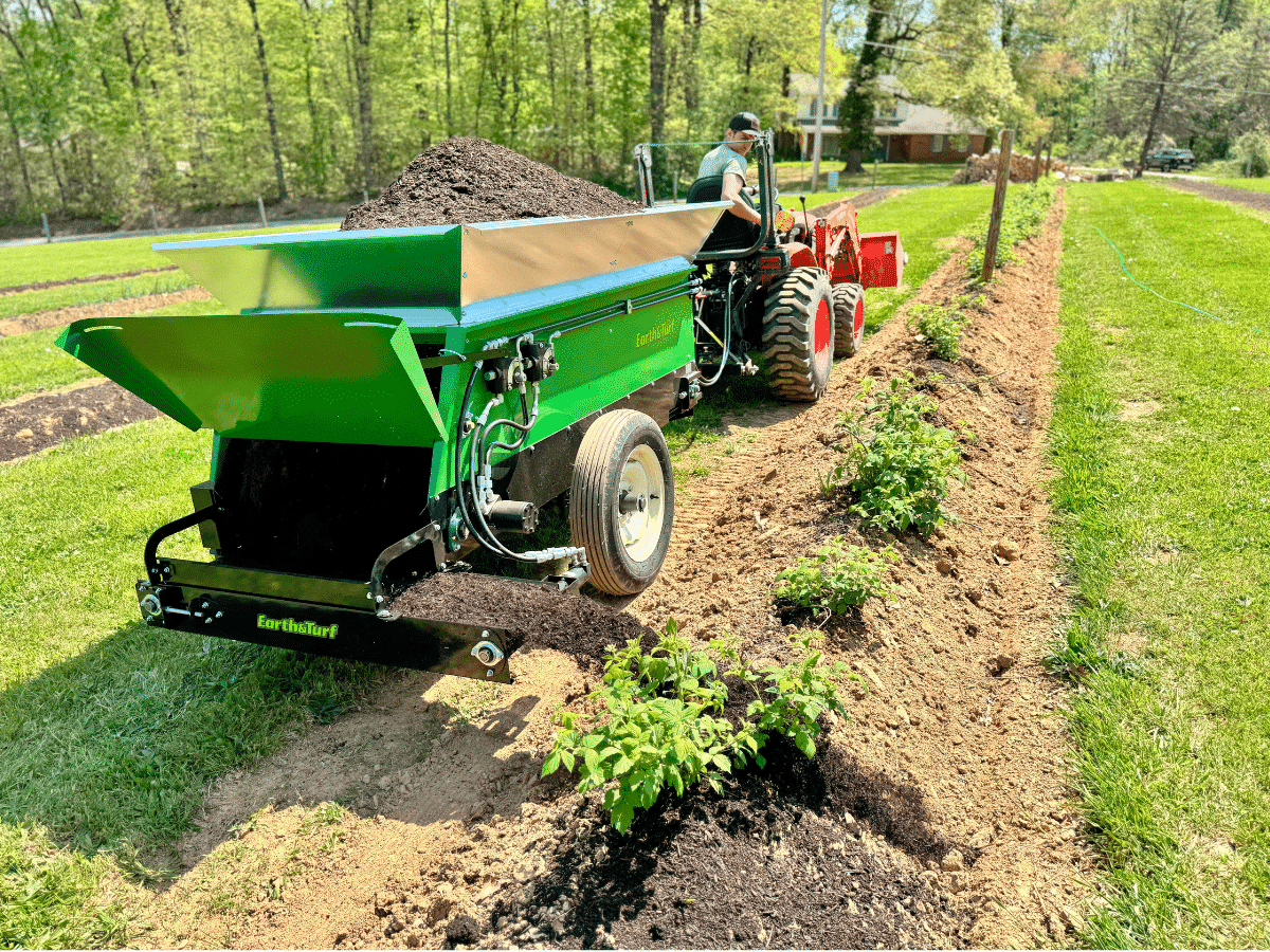 Large Tow Behind Compost Spreader | MultiSpread 320