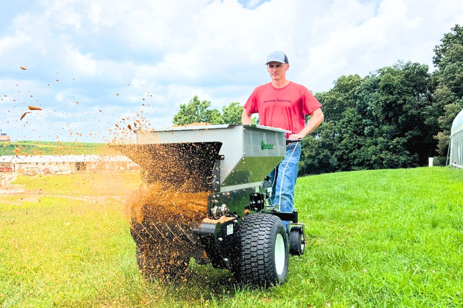 62sp topdresser lawn spread