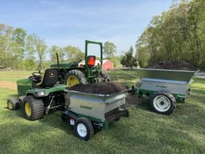 Multispread 248PT and Multispread 65 PT loaded up and ready to spread